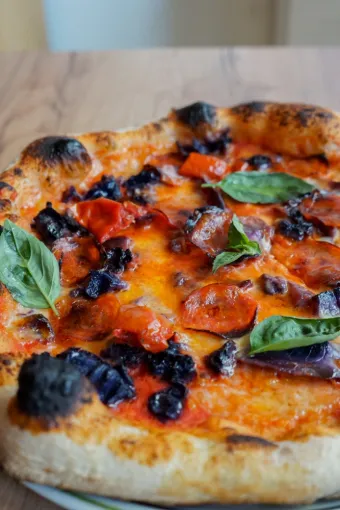 La Fiamma, pizza du mois au rheu, Le Rheu, DAMA ROSSA