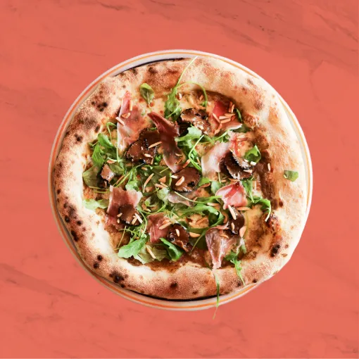 Pizza Truffe au Rheu (Tartufata), Le Rheu, DAMA ROSSA